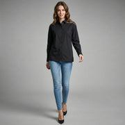 Lace Patchwork Long Sleeved Shirt