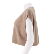 Round Neck Loose Fitting Short Pullover Sweater