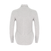 Womens Cozy Mock-Neck Long Sleeve Top