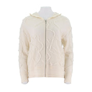 Hooded Design Knitted Woolen Jacket