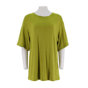 Relaxed Tee With Back Slit