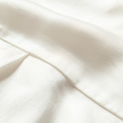 V-Neck Tied Mulberry Silk Shirt