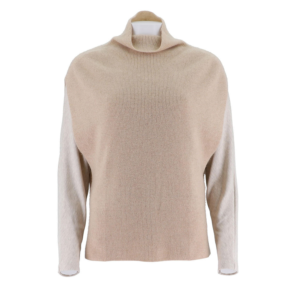 High Neck Knitted Vest