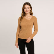 Fitted Long-Sleeve Pullover