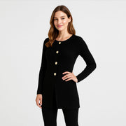 Long-Sleeve Knit Cardigan